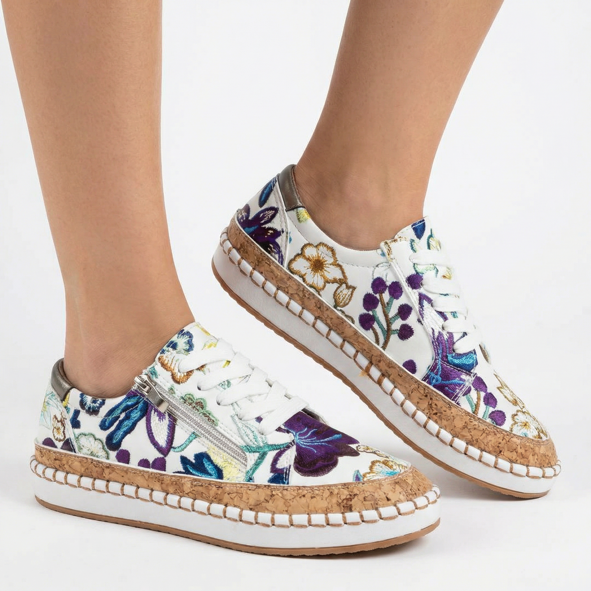 Orthopedic Floral Shoes for Ultimate Comfort and Support 2