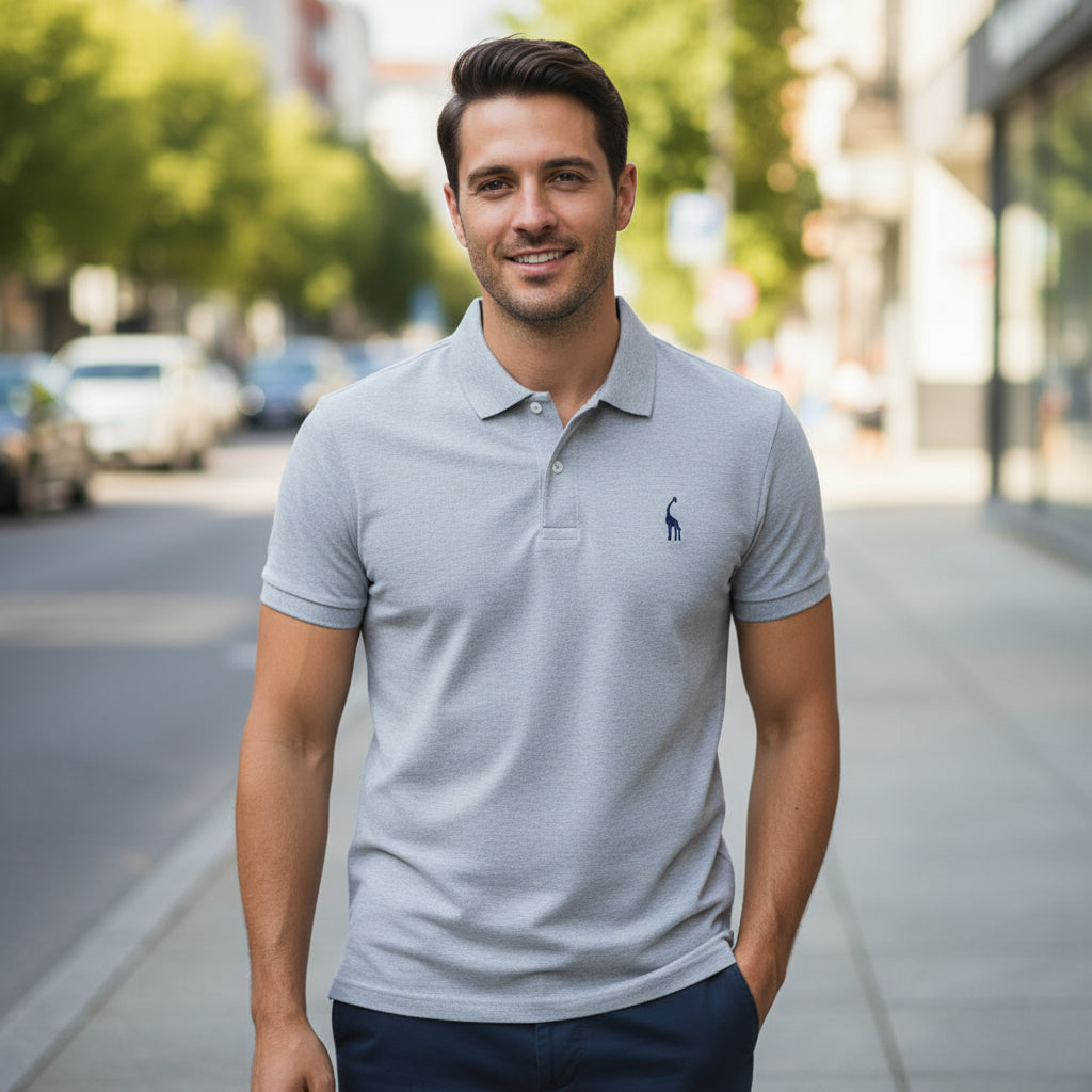 Men's Embroidered Polo Shirt