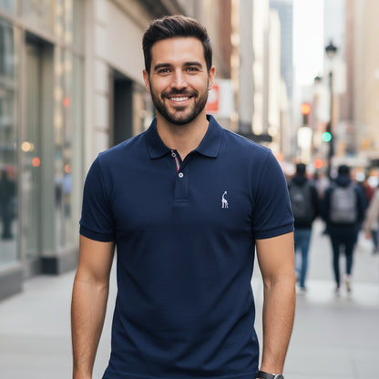 Men's Embroidered Polo Shirt