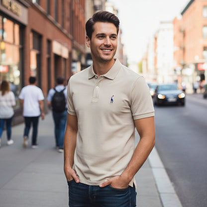 Men's Embroidered Polo Shirt