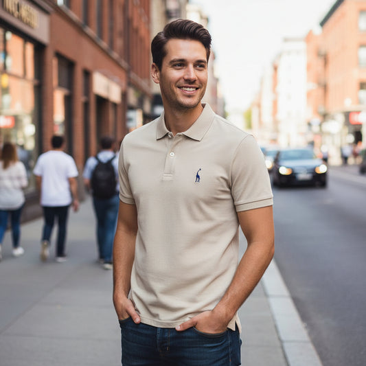 Men's Embroidered Polo Shirt