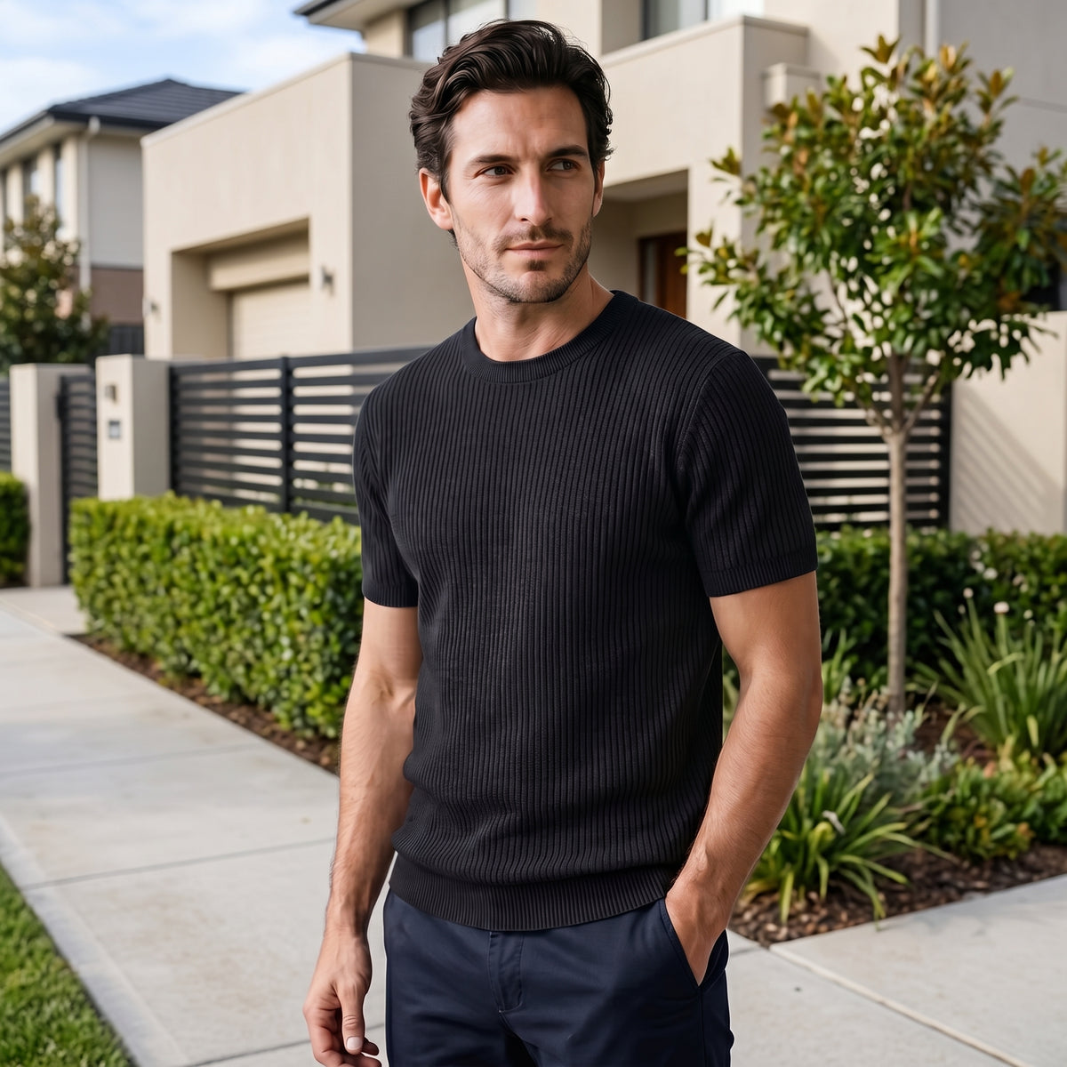 Casual Crew Neck Everyday T-Shirt