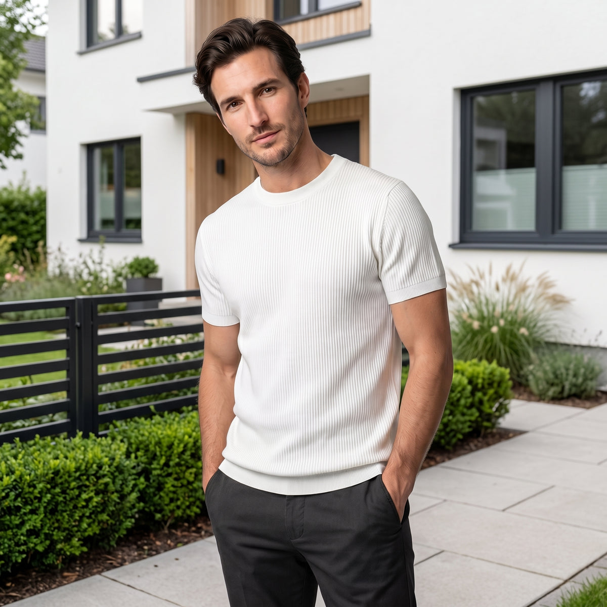 Casual Crew Neck Everyday T-Shirt