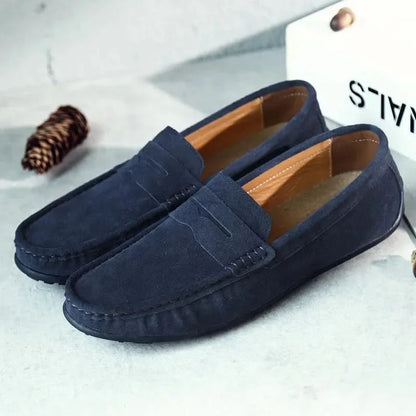 Classic Summer Loafers with Sophisticated Penny Strap Design