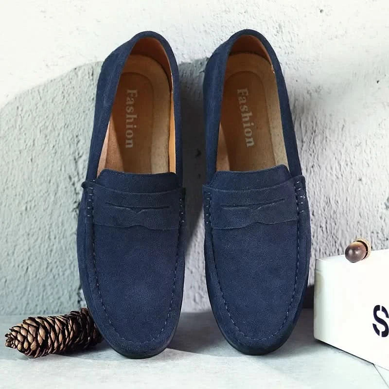 Classic Summer Loafers with Sophisticated Penny Strap Design