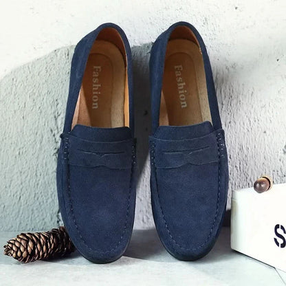 Classic Summer Loafers with Sophisticated Penny Strap Design