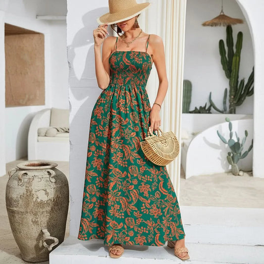 Sleeveless Maxi Dress with Flattering Bodycon Fit