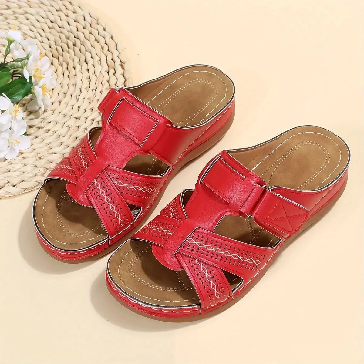 Comfortable Striped Fisherman Sandals