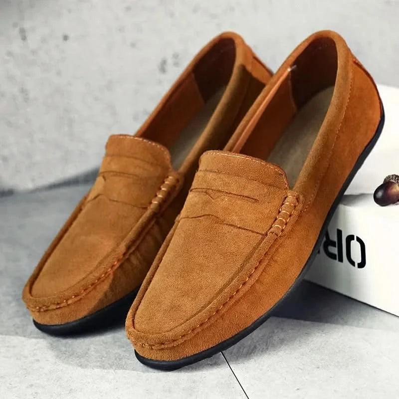 Classic Summer Loafers with Sophisticated Penny Strap Design