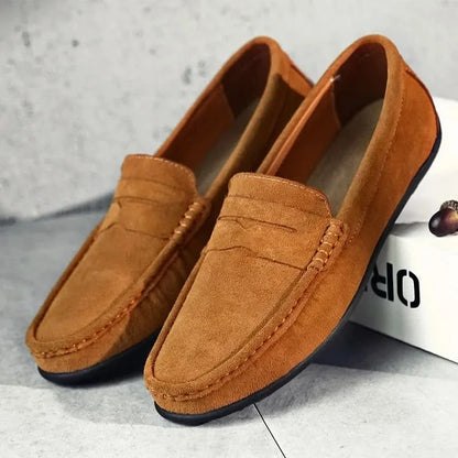 Classic Summer Loafers with Sophisticated Penny Strap Design