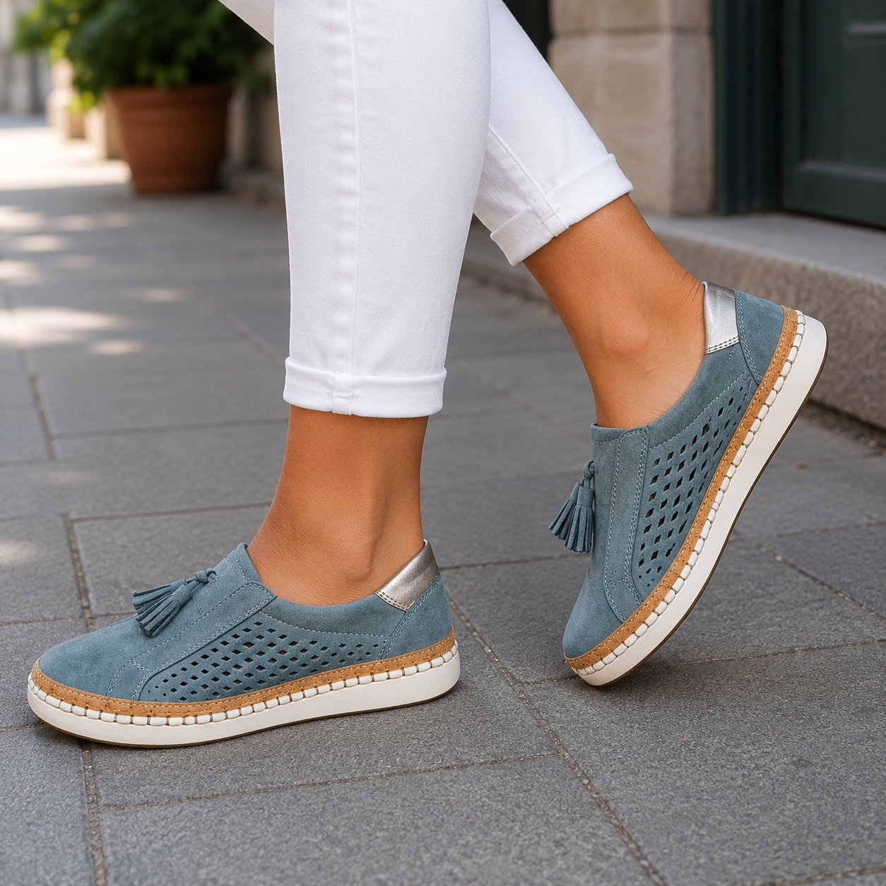 Casual Slip-On Shoes for Lasting Stability and Comfort