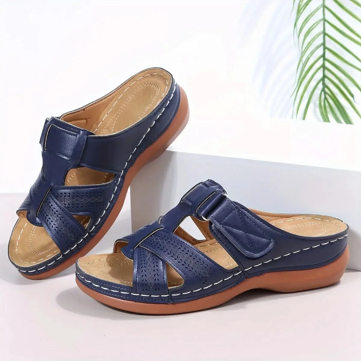 Comfortable Striped Fisherman Sandals