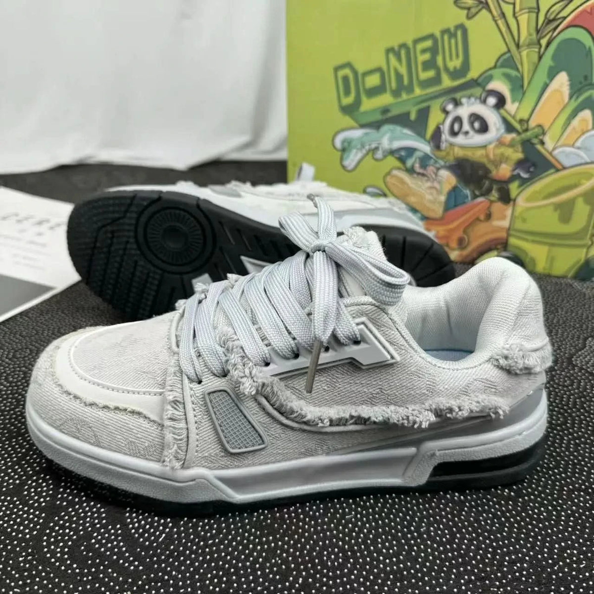 Vintage Pink Casual Sneakers