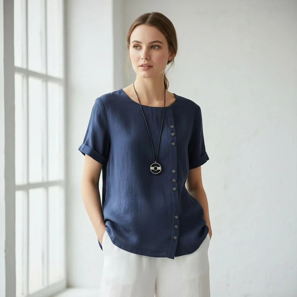Elegant Streetwear Casual Style Top