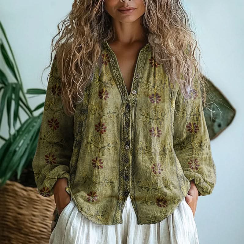 Breezy Blouse Open Back