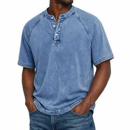Vintage Shirt - Relaxed Fit with Button Closure for Timeless Style 1