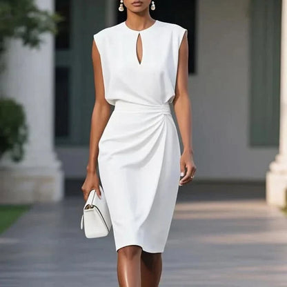 Sleek Midi Dress