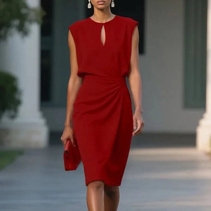 Sleek Midi Dress