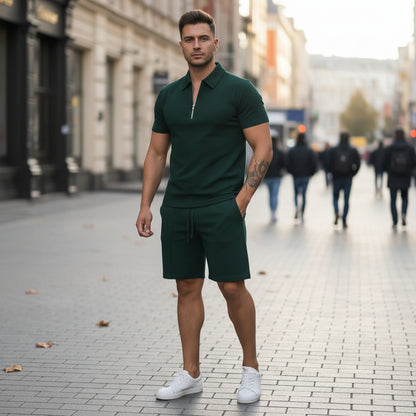 Men's Casual Two-Piece Summer Set