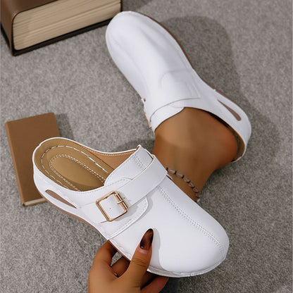 Closed Toe Mule Comfort Shoes