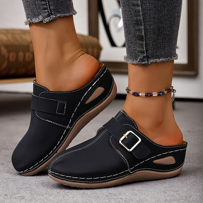 Closed Toe Mule Comfort Shoes