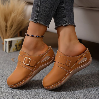 Closed Toe Mule Comfort Shoes