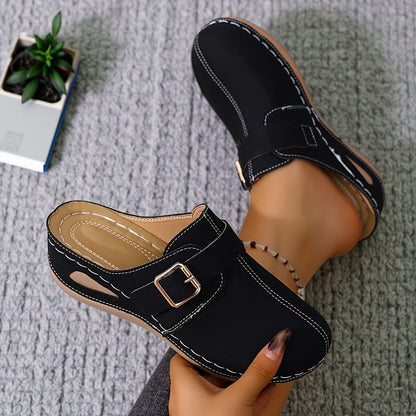 Closed Toe Mule Comfort Shoes