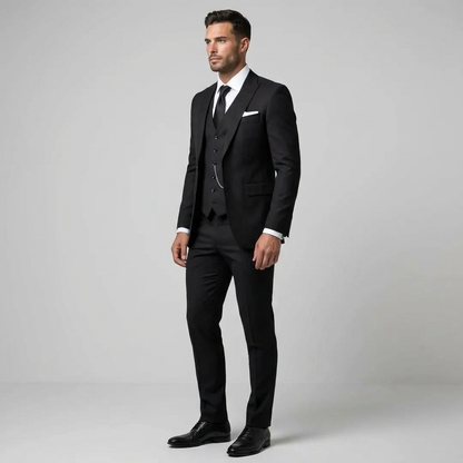Tailored Slim Fit Three Piece Suit