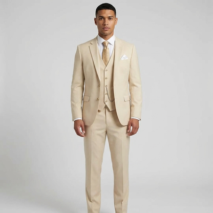Tailored Slim Fit Three Piece Suit