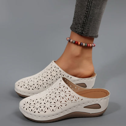 Cutout Comfort Slip On Clogs