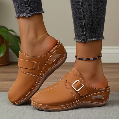 Closed Toe Mule Comfort Shoes