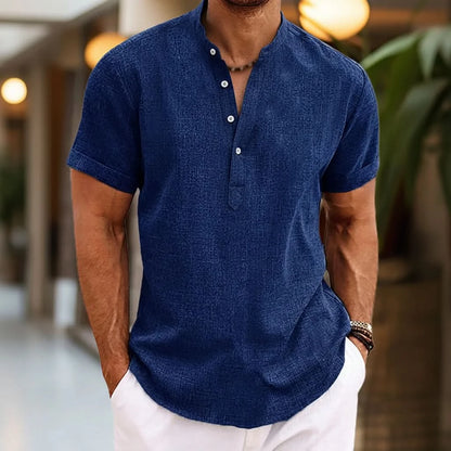 Timeless Henley Shirt with Comfortable and Stylish Fit