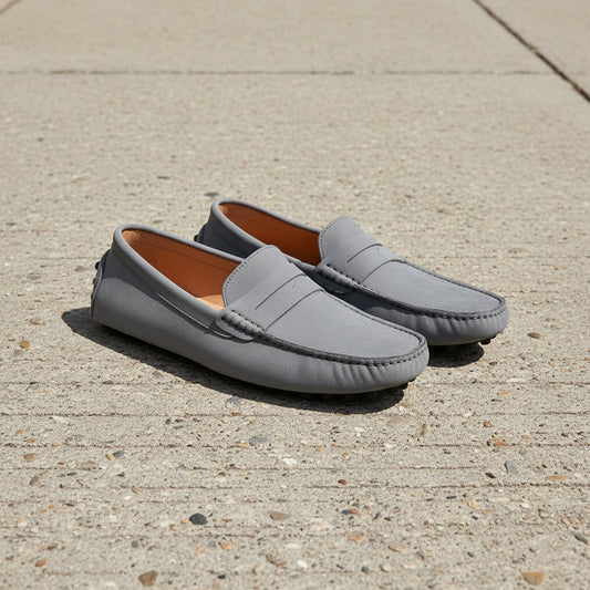 Men's Penny Loafers with Grip Sole