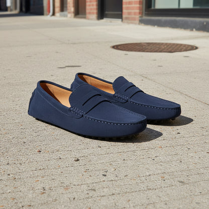 Men's Penny Loafers with Grip Sole