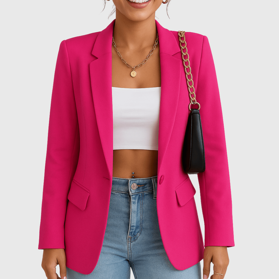 Polished Blazer Structured Fit