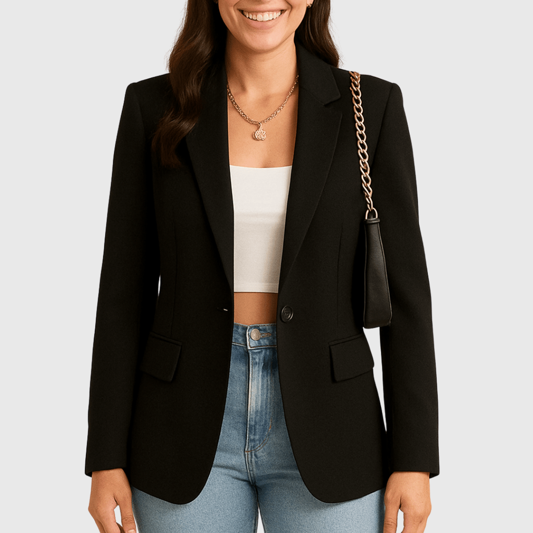 Polished Blazer Structured Fit