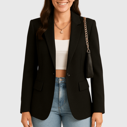 Polished Blazer Structured Fit