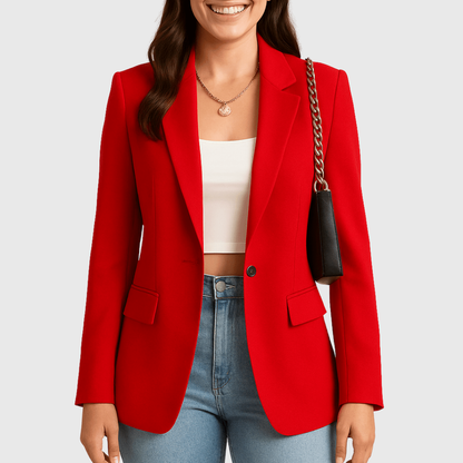 Polished Blazer Structured Fit