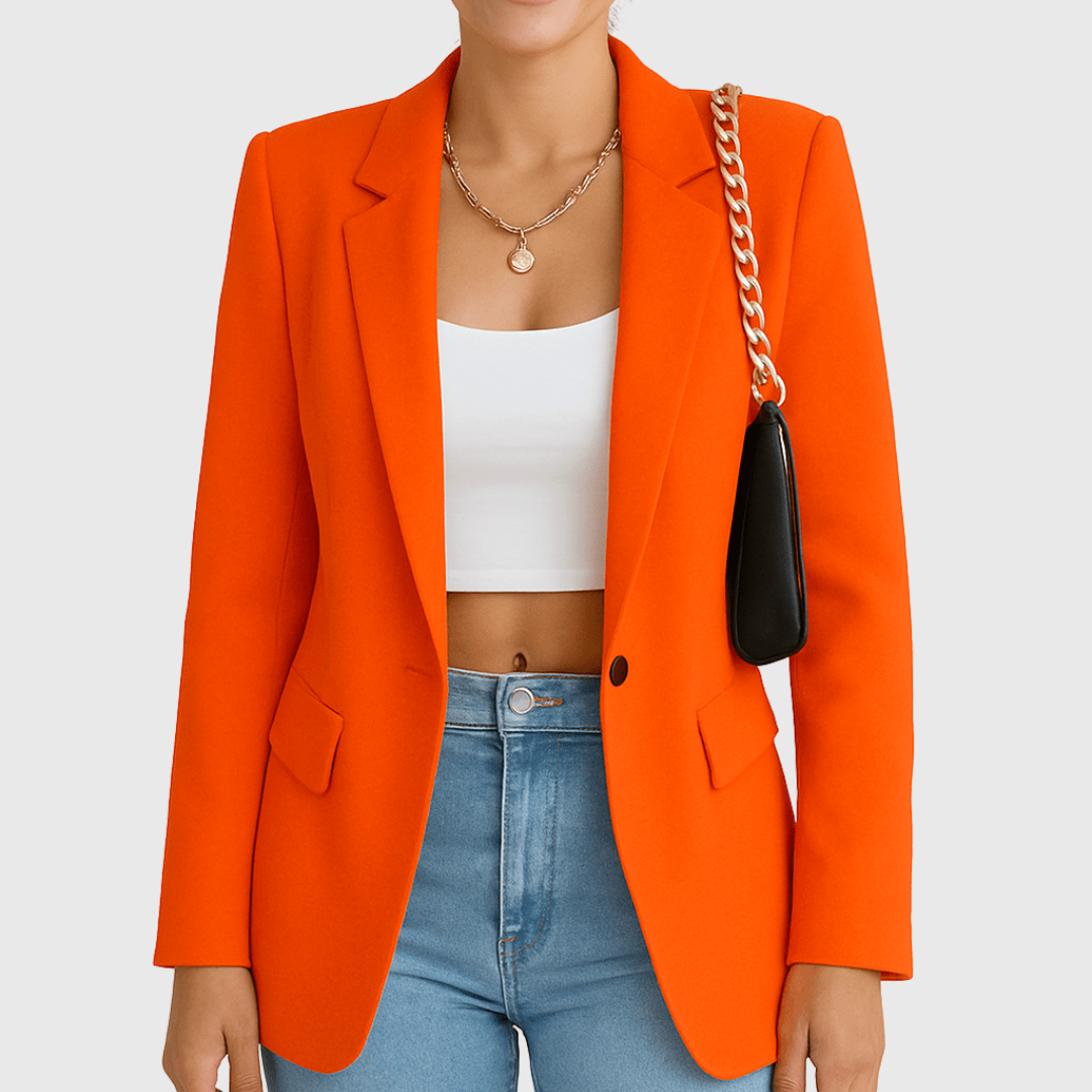 Polished Blazer Structured Fit