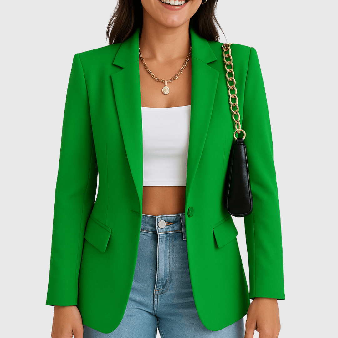 Polished Blazer Structured Fit