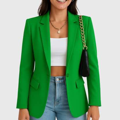 Polished Blazer Structured Fit