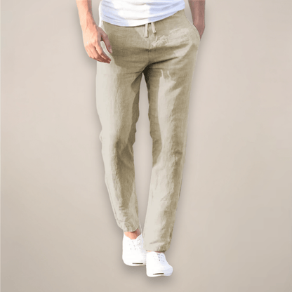 Tapered Drawstring Summer Comfort Pants