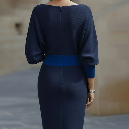 Flowing Midi Dress Silhouette