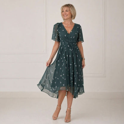 Flattering Wrap Midi Dress for Any Occasion
