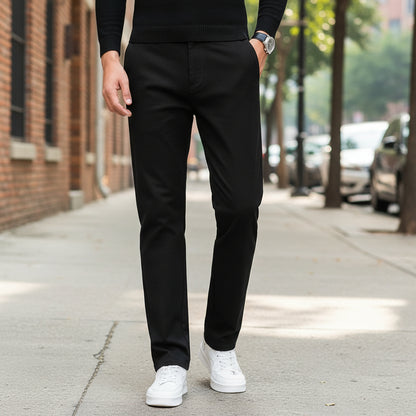 Men's Slim Fit Stretch Chino With Elastic Waist