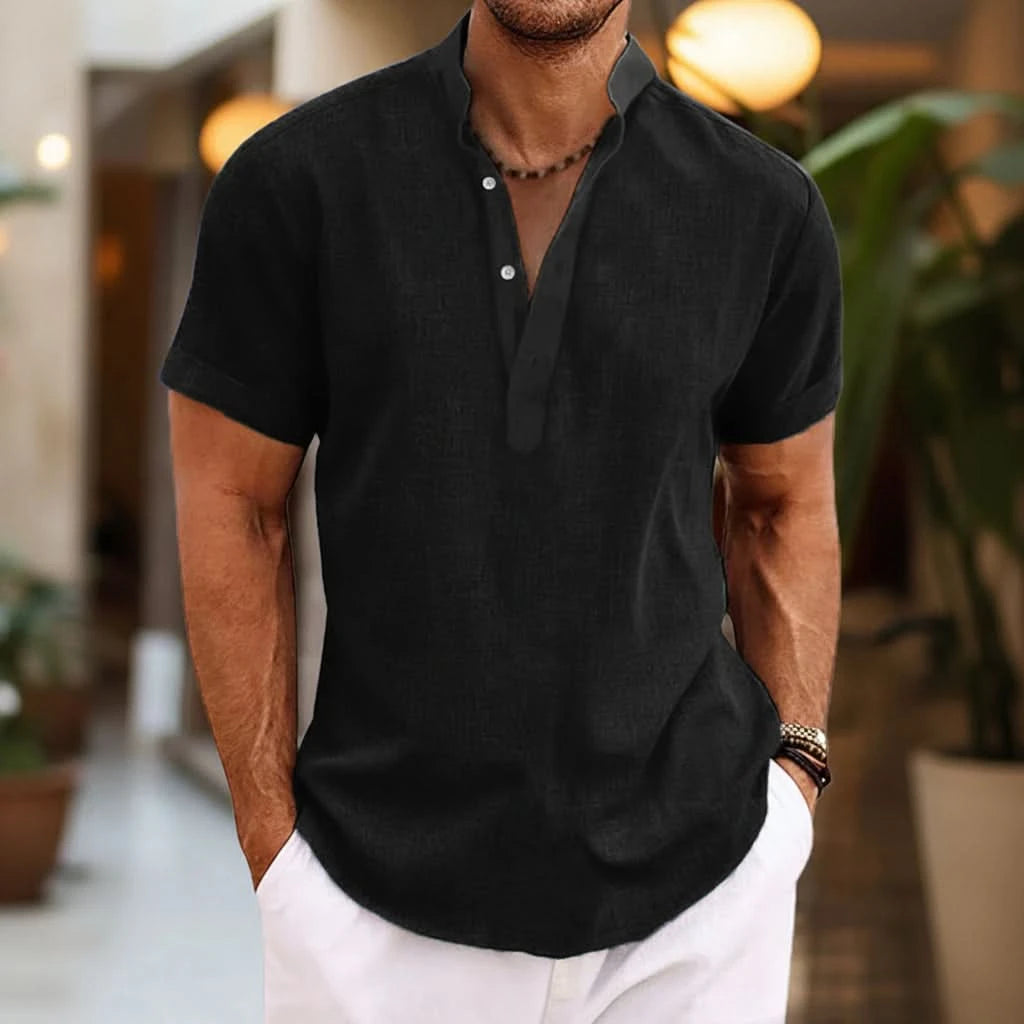 Timeless Henley Shirt with Comfortable and Stylish Fit