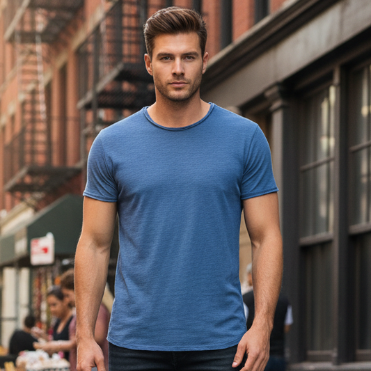 Men's Slim Fit Crew Neck T-Shirt