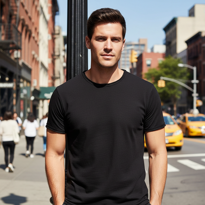 Men's Slim Fit Crew Neck T-Shirt