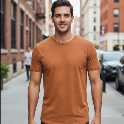 Men's Slim Fit Crew Neck T-Shirt